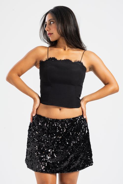 Ibiza Midnight Mini Skirt
